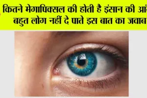 Human Eye: कितने मेगापिक्सल की होती है इंसान की आंख? बहुत लोग नहीं दे पाते इस बात का जवाब!