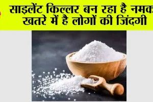 WHO Report: साइलेंट किल्लर बन रहा है नमक, खतरे में है लोगों की जिंदगी