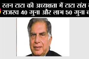 Ratan Tata Death: रतन टाटा की अध्यक्षता में टाटा संस का राजस्व 40 गुना और लाभ 50 गुना बढ़ा