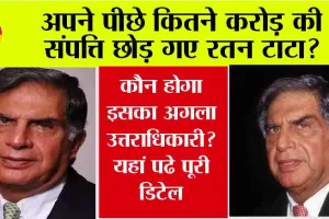 Ratan Tata Net Worth: अपने पीछे कितने करोड़ की संपत्ति छोड़ गए रतन टाटा? कौन होगा इसका अगला उत्तराधिकारी? यहां पढे पूरी डिटेल