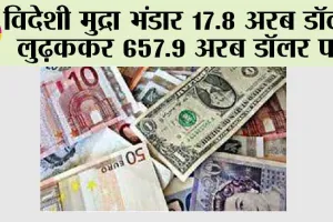 India Forex Reserve: विदेशी मुद्रा भंडार 17.8 अरब डॉलर लुढ़ककर 657.9 अरब डॉलर पर