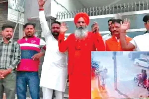 शिव सेना नेता के घर पर पैट्रोल बम से हमला