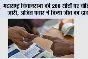 Maharashtra Assembly Elections 2024 LIVE: महाराष्ट्र विधानसभा की 288 सीटों पर अब तक इतने प्रतिशत हुआ मतदान, अजित पवार ने किया जीत का दावा