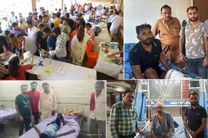 व्हाट्सएप ग्रुप के माध्यम से अनजान लोगों की मदद कर रहे शहरवासी