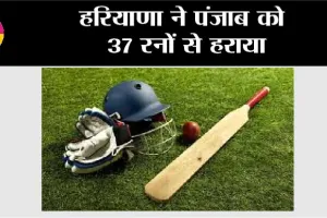 हरियाणा ने पंजाब को 37 रनों से हराया