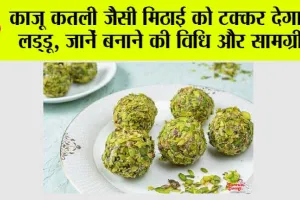 Special Laddu Recipe: काजू कतली जैसी मिठाई को टक्कर देगा ये लड्डू, जानें बनाने की विधि और सामग्री…