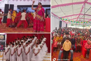 ऋग्वेदा स्कूल शक्कर मंदोरी में वार्षिक उत्सव अंकुरण का आयोजन