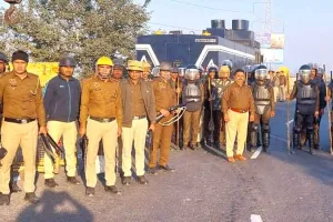किसान आंदोलन: कैथल पुलिस अलर्ट, नाको पर पुलिस कर्मचारी-अधिकारी तैनात
