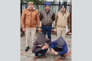 सबमर्सीबल केबल चोरी मामले में 2 आरोपी गिरफ्तार, 8 किलो तांबा तार बरामद