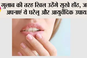 Lip Care Tips: गुलाब की तरह खिल उठेंगे सूखे होंठ, जरूर अपनाएं ये घरेलू और आयुर्वेदिक उपाय…