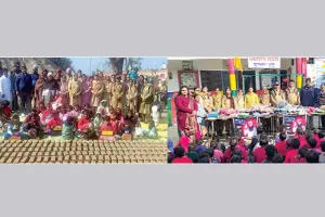 Welfare Works: मलोट के जोन नंबर 3 की साध-संगत ने स्कूली विद्यार्थियों को वितरित किए गर्म कपड़े व ब्लॉक मूनक की साध-संगत ने ईंट भट्टे पर मजदूरों को गर्म कपड़े, जूते, मोजे बांटे