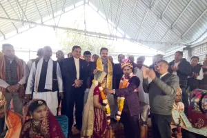 Mass Marriage Festival: घरौंडा में 23वें सामूहिक विवाह महोत्सव में परिणय सूत्र में बंधे 15 जोड़े