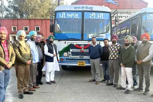 PRTC New Buses: अब सफर होगा आसान, पीआरटीसी के बेड़े में शामिल हुई आठ नई बसें