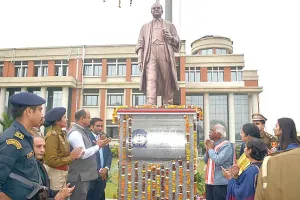 Dr. Bhimrao Ambedkar Statue Inauguration: राष्ट्रीय विधि विश्वविद्यालय में डॉ. बी. आर. आंबेडकर की प्रतिमा का लोकार्पण