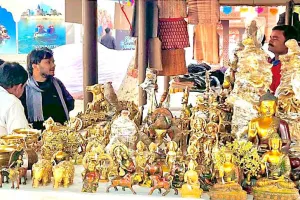 38th Surajkund International Crafts Fair: टीकमगढ़ की मूर्तियां खींच रही पर्यटकों का ध्यान! सूरजकुंड मेले की बढ़ रही शान