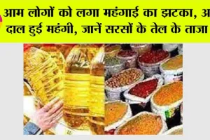 Price Hike: आम लोगों को लगा महंगाई का झटका, अरहर दाल हुई महंगी, जानें सरसों के तेल के ताजा दाम