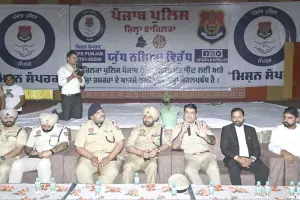 नशे के खिलाफ जंग में लोग एक कदम बढ़ाएंगे, पुलिस 10 कदम बढ़ाएगी-डीआईजी स्वप्न शर्मा