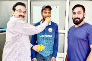 बड़ी उपलब्धि! शाह सतनाम जी क्रिकेट अकादमी के ऑलराउंडर कनिष्क चौहान पहुंचे भारतीय टीम के कैंप में