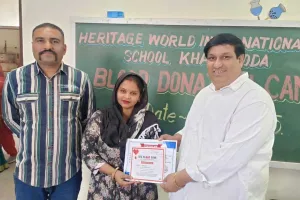 खरखौदा: 17 महिलाओ व 101 लोगों ने किया रक्तदान
