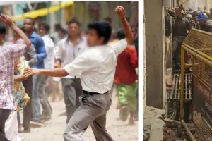 कीर्तन को लेकर दो समुदायों में चले लाठी-डंडे, 16 पर मुकदमा