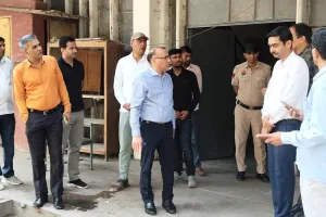 नारनौल के डीसी ने किया सरकारी कार्यालयों का औचक निरीक्षण