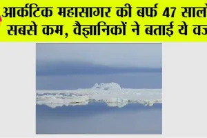 Arctic Ocean: आर्कटिक महासागर की बर्फ 47 सालों में सबसे कम, वैज्ञानिकों ने बताई ये वजह