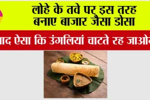 Dosa Recipe: घर पर बाजार जैसा डोसा बनाने और बैटर तैयार करने की विधि