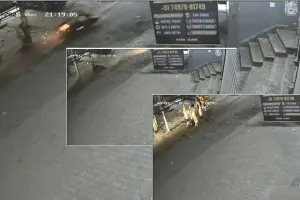 Road Accident: एसडीएम को टक्कर मारते बाइक सवार युवक सीसीटीवी कैमरे में कैद