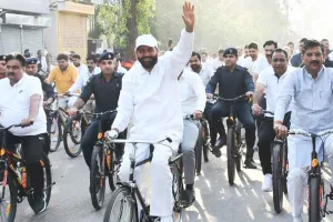 Cyclothon 2.0: सीएम ने नशा मुक्त हरियाणा साइक्लोथॉन 2.0 को झंडी दिखाकर किया रवाना
