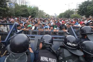 Nepal Police, teachers Clash: नेपाल में शिक्षकों और पुलिस के बीच झड़प