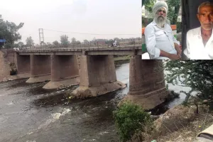 घग्गर नदी के कैमिकल युक्त पानी से बीमारियां फैलने का भय