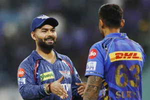 LSG vs MI IPL 2025: ऋषभ पंत और दिग्वेश सिंह पर लगा जुर्माना! जानें क्या है मामला?