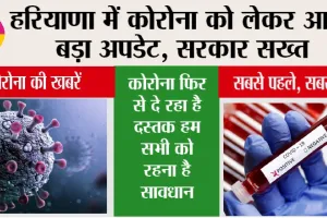 Coronavirus Comeback Haryana: गुरुग्राम में कोरोना के दो पॉजिटिव केस, एक महिला मुंबई से आई