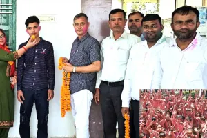 योगेश ने 496 अंंक हासिल किया प्रदेश में दूसरा स्थान