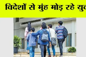 विदेशों से मुंह मोड़ रहे युवा