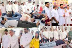 Blood Donation Camp: केन्द्रीय कैबिनेट मंत्री मनोहर लाल खट्टर के जन्मदिन पर जगाधरी विधानसभा में आयोजित हुआ रक्तदान शिविर,113 युनिट रक्त इकट्ठा हुआ – पूर्व कैबिनेट मंत्री कंवरपाल गुर्जर