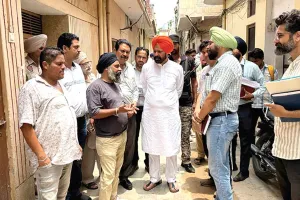 विधायक राय ने सरहन्द का किया दौरा