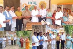 सच कहूँ की 23वीं स्थापना दिवस पर चिड़ियों और पक्षियों के लिए रखे पानी के सकोरे