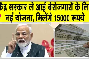 PM-VBRY 2025: सरकार की नई रोजगार योजना, पहली बार नौकरी पाने वालों को मिलेंगे 15,000 रुपये