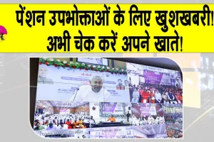 Pension News: पेंशन उपभोक्ताओं के लिए खुशखबरी! खातों में पहुंचे पैसे, अभी चेक करें!