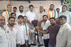 अंकित दहिया दोबारा बने खरखौदा युवा कांग्रेस के प्रधान, सासंद दीपेन्द्र हुड्डा ने दी बधाई