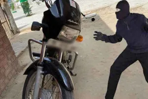 Hanumangarh Theft: निजी अस्पताल के नजदीक खड़ी बाइक चोरी