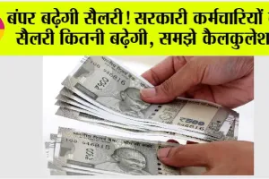 8th Pay Commission: बंपर बढ़ेगी सैलरी! सरकारी कर्मचारियों की सैलरी कितनी बढ़ेगी, समझे कैलकुलेशन