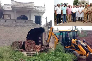 Bulldozer Action: 2 सगे भाइयों ने नशा बेचकर बनाया घर, पुलिस ने चला दिया बुलडोजर