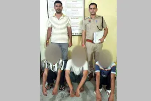 क्रिप्टों करेंसी में निवेश कर मोटा मुनाफा कमाने का लालच देकर 6.81 लाख ठगने मामले में तीन गिरफ्तार