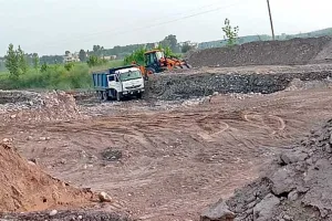 अवैध खनन करने वालों पर हो रही लगातार कार्रवाई: चार वाहनों के काटे गए 16 लाख के चालान