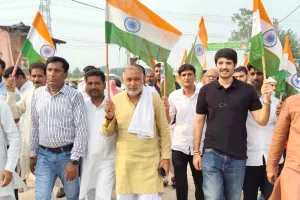 Tiranga Yatra: भारत माता की जय के उद्घोष से गूंज उठा तीतरवाड़ा