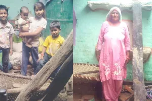Roof Collapse: विधवा के मकान की छत गिरी, बाल-बाल बचा परिवार