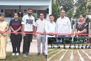 शिखर शिक्षा सदन सीनियर सेकेंडरी स्कूल मीरापुर में हॉकी के जादूगर मेजर ध्यानचंद जी की जयंती के उपलक्ष्य में स्पोर्ट्स डे का भव्य आयोजन