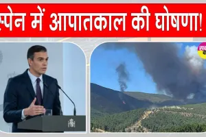 Pedro Sánchez Emergency: स्पेन जंगलों में लगी भयंकर आग, नागरिक सुरक्षा आपातकाल की घोषणा